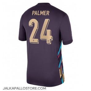 Englanti Cole Palmer #24 Vieraspaita EM-Kisat 2024 Lyhythihainen